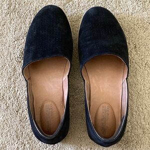 Adam Tucker by Me Too Black Suede Slip On Shoes